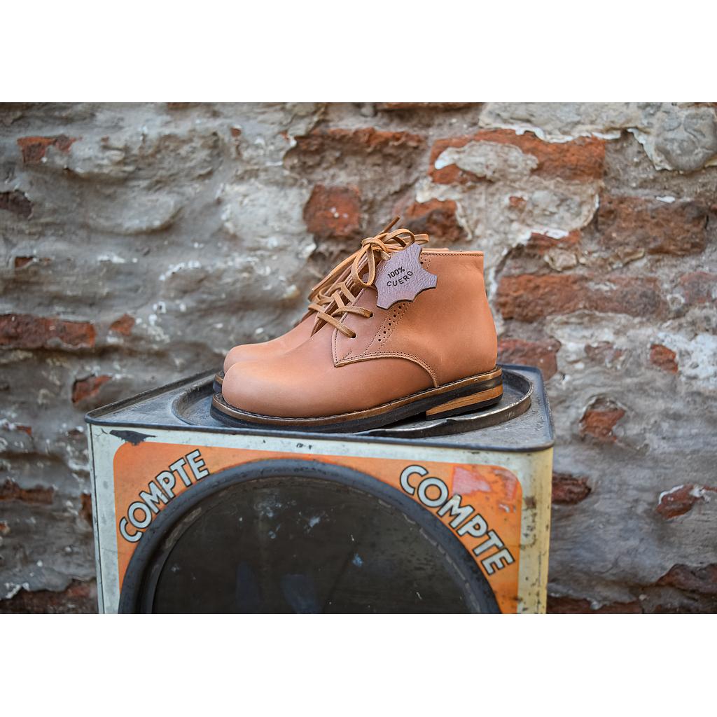 Botines de cuero Brown. Consultar stock de talle antes de comprar