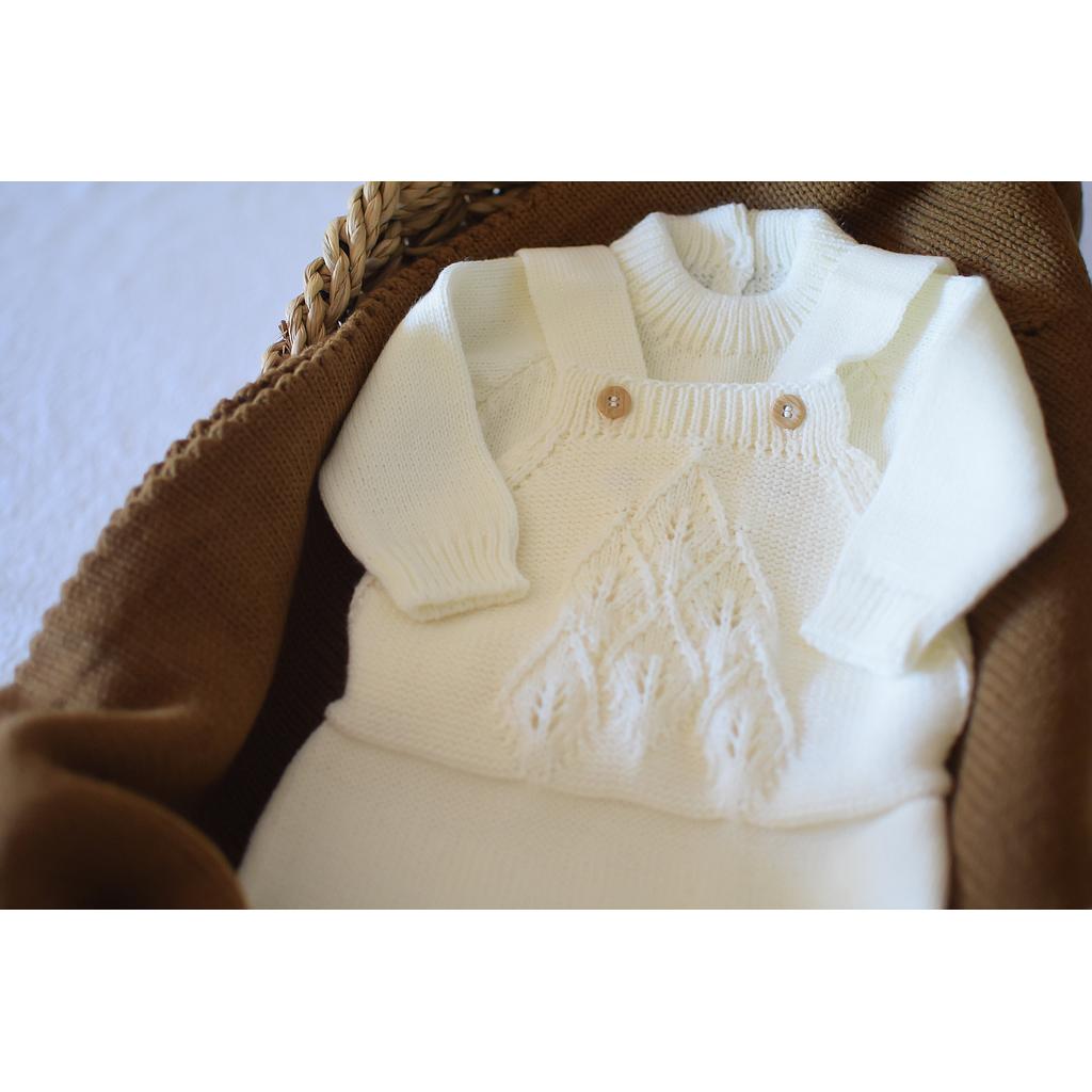 Entero en dralon.Diseño PARMA. Talle RN.