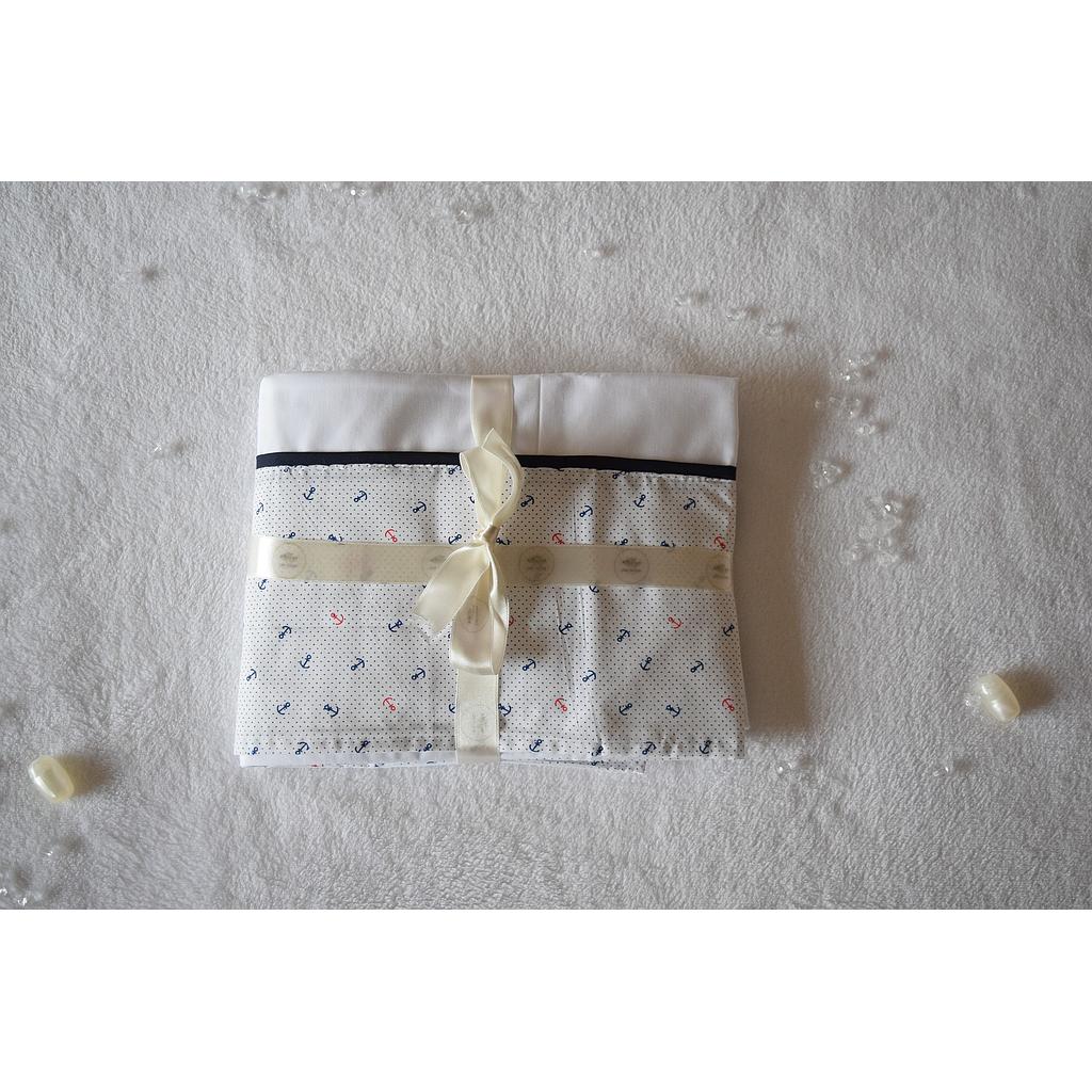 Sabanas cuna funcional motivo anclas